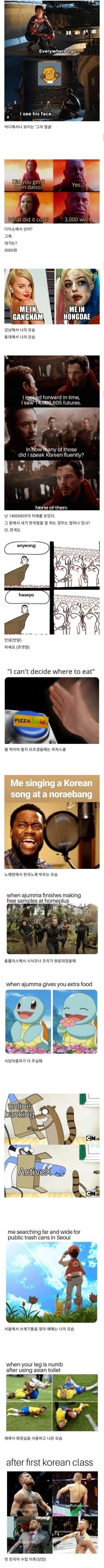 외국의 한국 밈